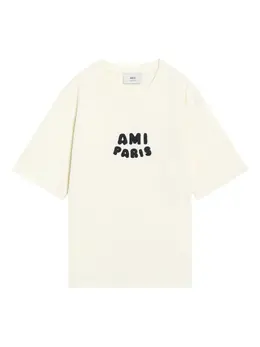 AMI Paris: Белая футболка 