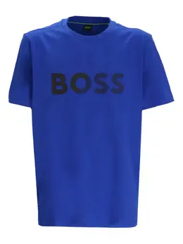 BOSS: Футболка с принтом 