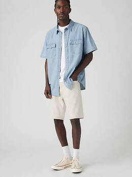Levi's: Белые шорты 