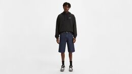 Levi's: Тёмные шорты 