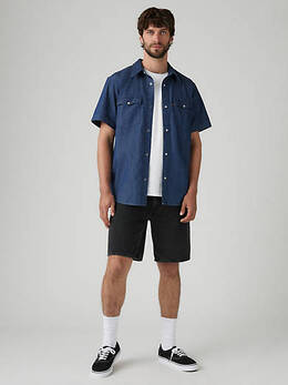 Levi's: Чёрные шорты 