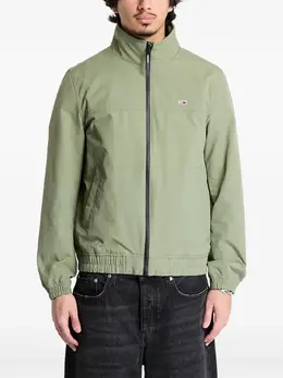 Tommy Jeans: Зелёная куртка 