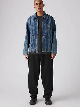 Levi's: Чёрные джинсы 