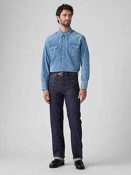 Levi's: Тёмные джинсы  501