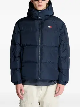 Tommy Jeans: Синяя куртка 