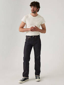 Levi's: Тёмные джинсы  501