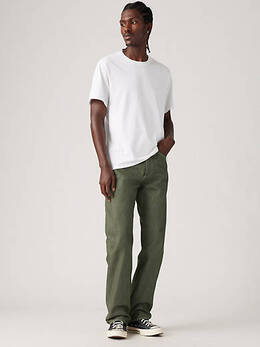 Levi's: Зелёные джинсы  501 Original