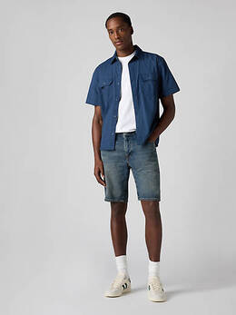 Levi's: Тёмные шорты 