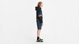 Levi's: Тёмные шорты 