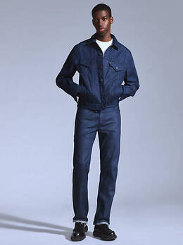 Levi's: Голубые джинсы 