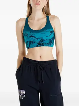 Under Armour: Зелёный бюстгальтер  Project Rock