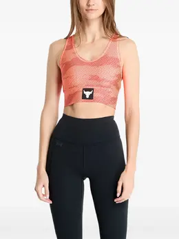 Under Armour: Оранжевый бюстгальтер 