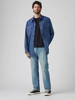 Levi's: Джинсы  501 стрейч