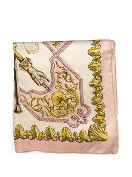 Hermès Pre-Owned: Розовый шарф 