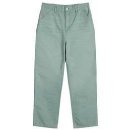Carhartt WIP: Серебристые брюки 