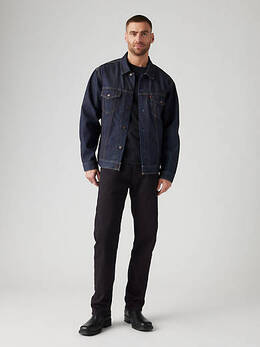 Levi's: Чёрные джинсы 
