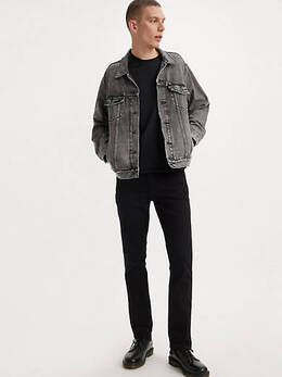 Levi's: Чёрные джинсы  511