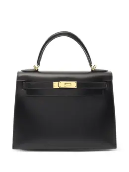 Hermès Pre-Owned: Чёрная сумка 