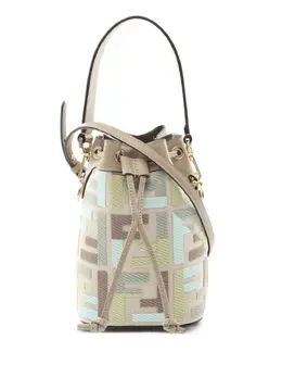 Fendi Pre-Owned: Светлая сумка 