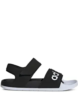 adidas: Чёрные сандалии  Adilette