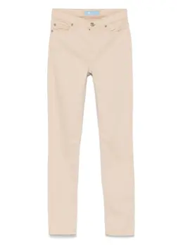 7 For All Mankind: Прямые джинсы 