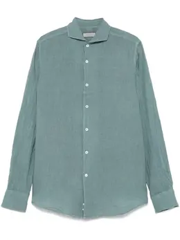 Canali: Льняная рубашка 