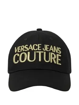 Versace Jeans Couture: Чёрная кепка 