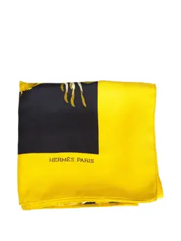 Hermès Pre-Owned: Жёлтый шарф 