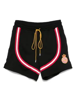 RHUDE: Хлопковые шорты 