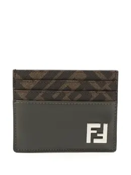 Fendi Pre-Owned: Коричневый картхолдер 