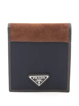 Prada Pre-Owned: Синий кошелёк 