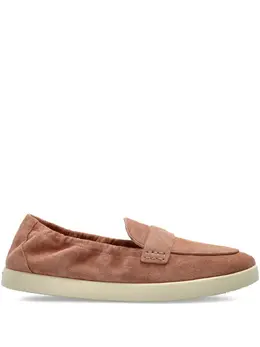 Tory Burch: Розовые лоферы 