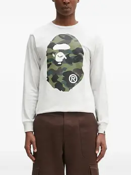 A BATHING APE®: Футболка с длинным рукавом 