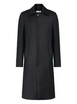 MM6 Maison Margiela: Чёрное пальто 