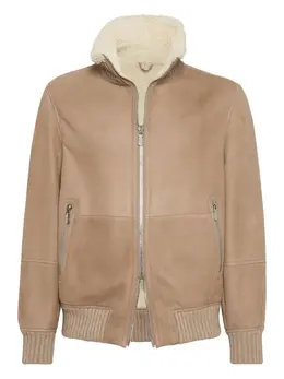 Brunello Cucinelli: Замшевая куртка 