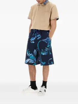 Versace Jeans Couture: Синие шорты 