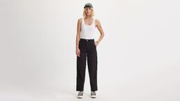 Levi's: Чёрные брюки 