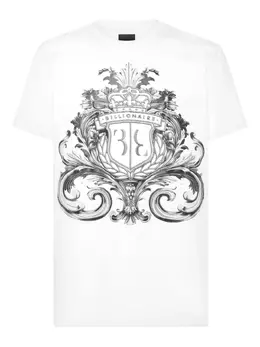 Billionaire: Футболка  Crest с принтом
