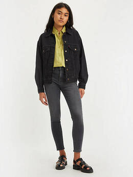 Levi's: Чёрные джинсы  721