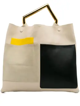 Céline Pre-Owned: Коричневая сумка-шоппер 