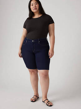 Levi's: Тёмные шорты 