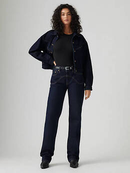 Levi's: Тёмные джинсы  501