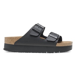 Birkenstock: Чёрные сандалии  Birko Flor