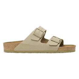 Birkenstock: Сандалии  Arizona Birko Flor цвета хаки
