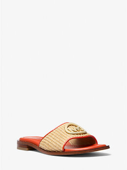 Michael Kors: Красные сандалии  Hannah