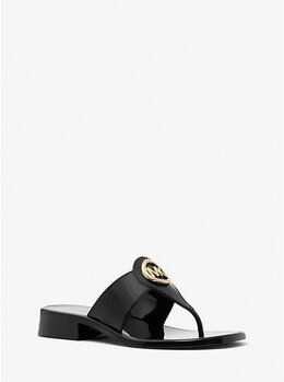 Michael Kors: Чёрные сандалии  Hannah