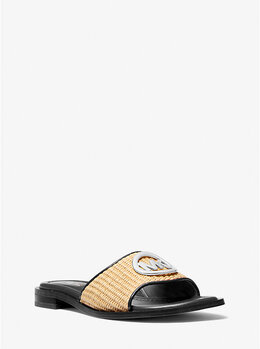 Michael Kors: Чёрные сандалии  Hannah