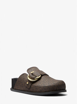 Michael Kors: Многоцветные сабо 