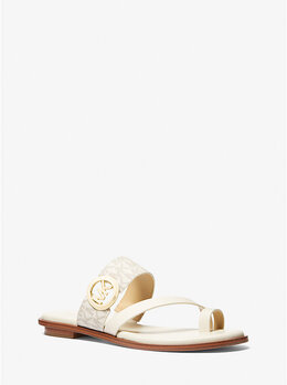 Michael Kors: Белые сандалии 