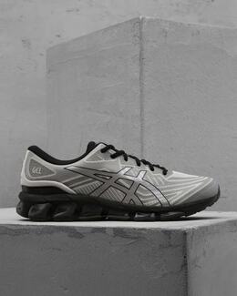 ASICS: Серые кроссовки 